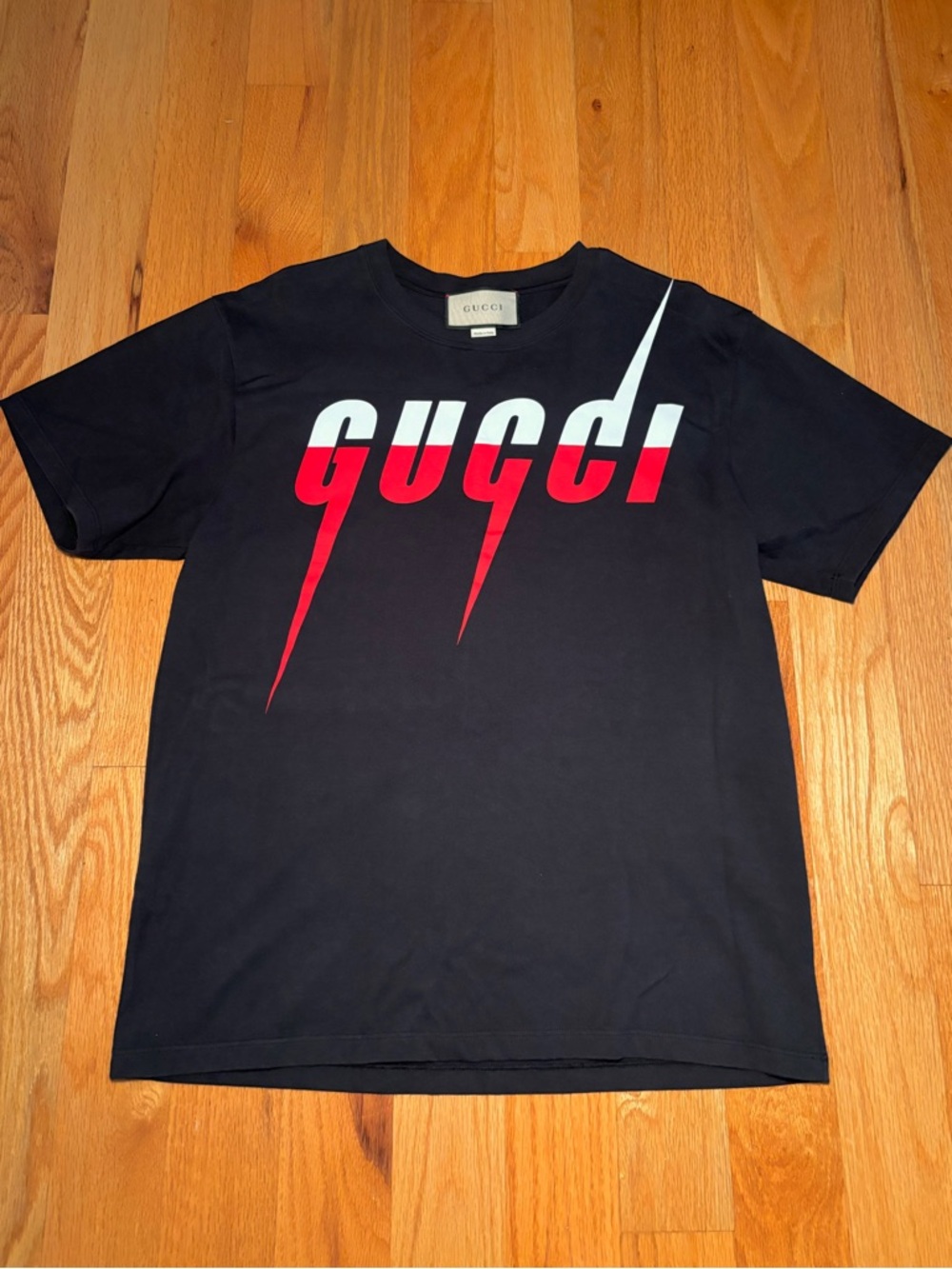 Gucci Blade Black Logo Oversized Tshirt 🔥